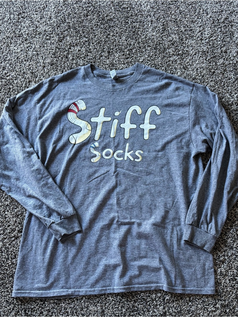'Stiff Socks' Long Sleeve Graphic Tee